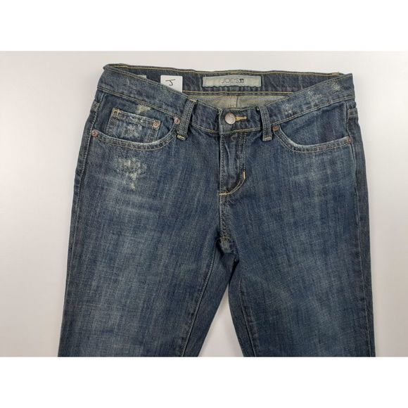 JOES JEANS WOMANS BOOT CUT LIGHT DISTRESS JEANS - Picture 3 of 8